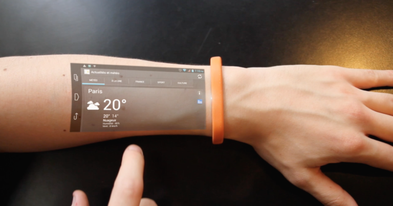 Turn Your Arm into a Touch Screen - A New Wearable Tech – Zbrella