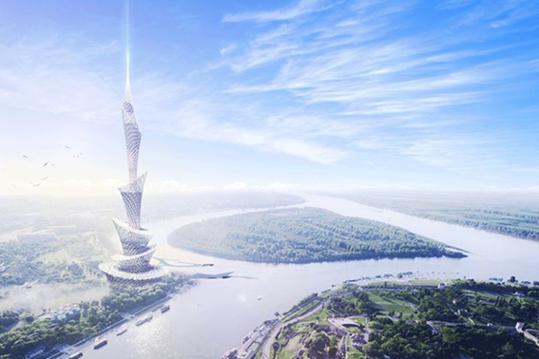 Cazza Construction and Dubai 3D print world's first skyscrapper.